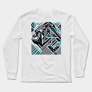 Abstract Animal Gorilla 1 Long Sleeve T-Shirt